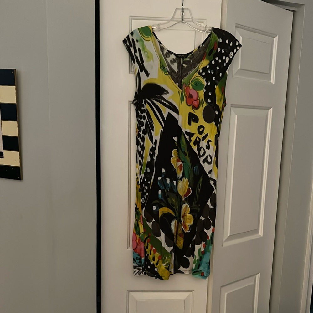 Jam’s world Colorful Abstract Print Women's Dress small